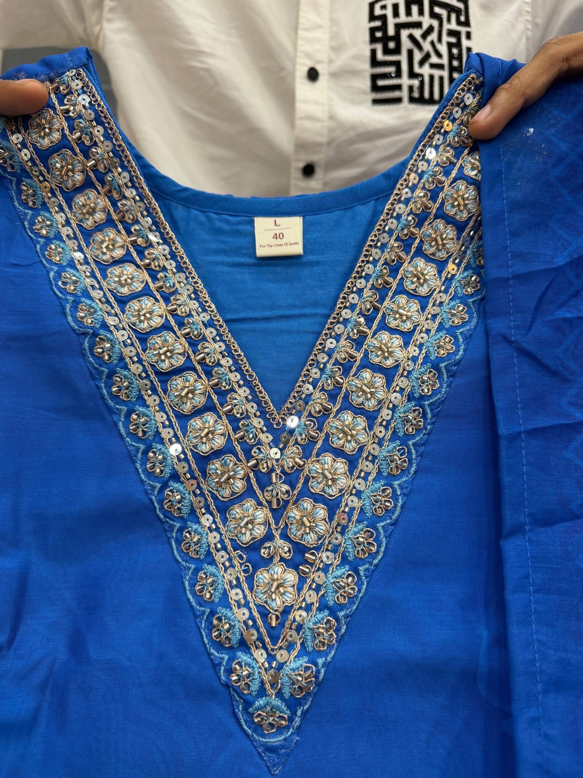 Premium Floral HAND WORKS  KitKat Silk Collection